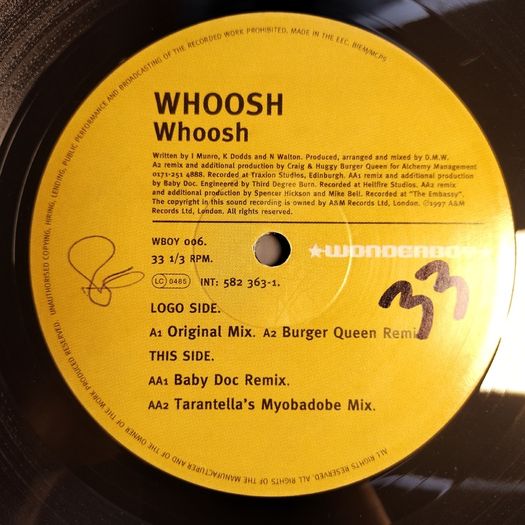 RESERVED - Whoosh - Whoosh - Wonderboy Records - QUALITY Progressive building 90s TRANCE!