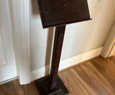 Lectern solid wood