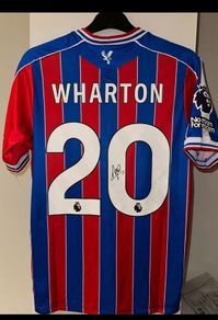 Signed Adam Wharton Jersey