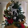 Voronoi Holiday Christmas Deer Image 9