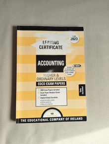 Leaving Cert - Accounting H&O Levels Exam Papers