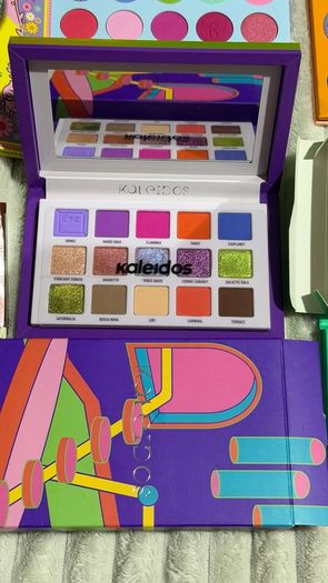 Huge eyeshadow palette 10euro sale Juvia s Kaleidos, urban decay, Laura Lee, rude cosmetics, jeffree star and more