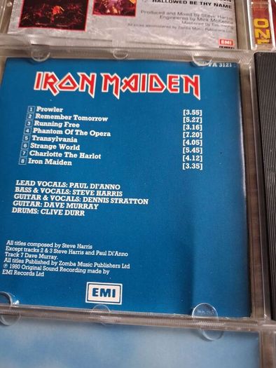 Iron Maiden. 3 CDS