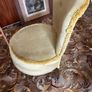 Mid century gold colour boudoir or cocktail chair Image 4