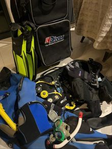 Old Diving Drysuit Gear and Equipment