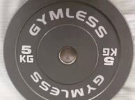 main image for ad 5 Kg Olympic Bumper Plates Pair Warehouse Clearance