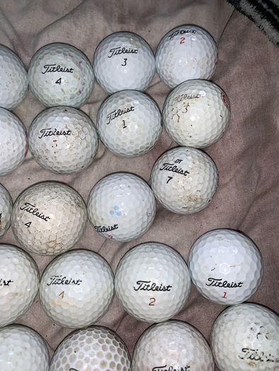 25 Mixed Tiltiest golf balls