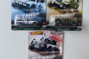 Baja Bouncer, Jeep Gladiator, Ford Bronco R - Collectors Set - Premium Hot wheels