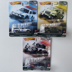 Baja Bouncer, Jeep Gladiator, Ford Bronco R - Collectors Set - Premium Hot wheels