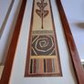 Tribal Solid Wooden Framed Wall Art Image 2