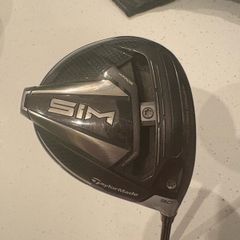 TaylorMade SIM Driver 9 Degree Stiff Flex
