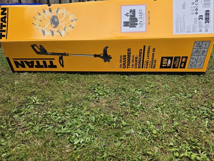 Titan grass strimmer.