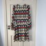 H&M Patterned Dress (Size 10) Image 2
