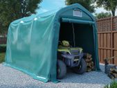 Garage Tent PVC  Green