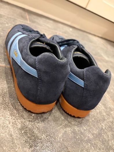 Gola Harrier Suede Navy Blue Trainers EU 46 UK 12 Unworn