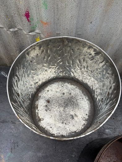 Vintage Kitsch fuel bucket c1960