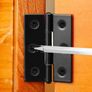 16 Pieces Small Door Hinges Stainless Steel Folding Butt Hinges Home Furniture Hardware Piano Cabinet Door Hinge with 96 Pieces Stainless Steel Screws (FREE POSTAGE) Image 4