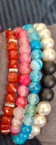 Bracelet, natural stones, handmade jewellery