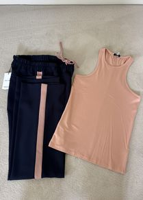 Reiss wide leg trouser & vest