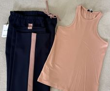 Reiss wide leg trouser & vest