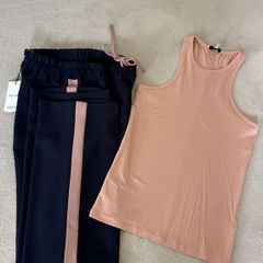 Reiss wide leg trouser & vest