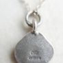 Vintage Sterling Silver .925 Azuni Pendant and Necklace - Full Hallmark length 18" - 3,2g Image 7
