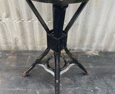 Vintage Industrial Evertaut stool c1940