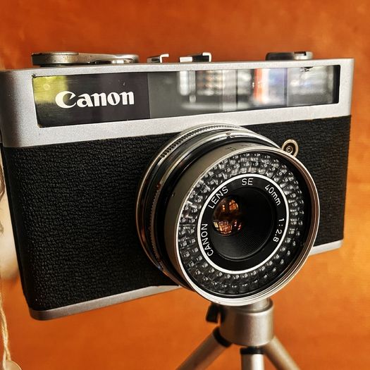Canon Canonet Junior Compact 35mm Viewfinder Camera SE 2.8/40mm Lens