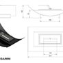 Bio Fireplace Biomisa Mini Black Image 3