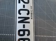 main image for ad Sticker number plate made to order