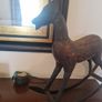 vintage folk art horse Image 8