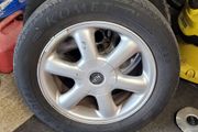 3x Spare Mini  r50.r56 15" alloys new tyres selling separately as spares