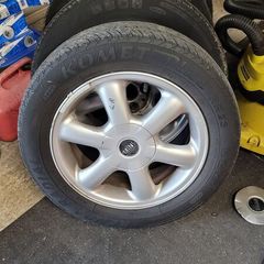 3x Spare Mini  r50.r56 15" alloys new tyres selling separately as spares