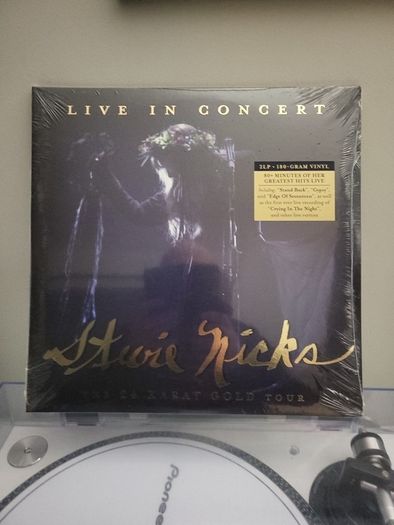 Stevie Nicks live in concert 24 karat gold tour double vinyl