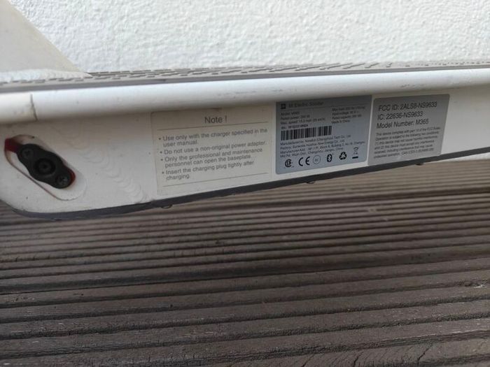 Xiaomi M365 Electric Scooter - For Parts