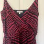 Brand new oasis burgundy and navy bd jersey  polyester maxi dress Image 2