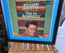 Elvis Framed Record Cover