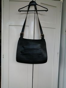 Chesneau Black Leather Bag
