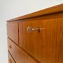 Mid Century Scandi Teak Tallboy Chest of Drawers Image 4