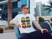 Minions Super Heroes Inspired T-shirt Tee Top Shirt Great Gift Present Idea