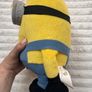 Despicable Me 2 Looking Left  Minion Stuart approx. 30 cm. Used Please see photos Image 5
