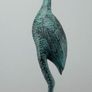 Crane (35cm) - Patinated Bronze Image 4