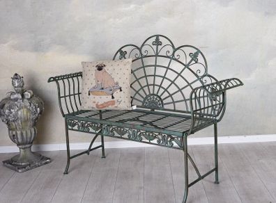 Garden Bench Antique Iron Bench Nostalgic Bench Wrought Iron