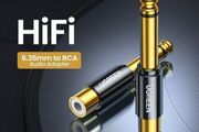(6.35mm Male to RCA Female) Adapter