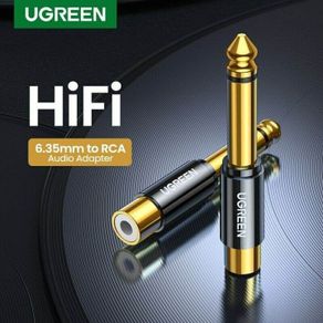 6.35mm Male to RCA Female Adapter