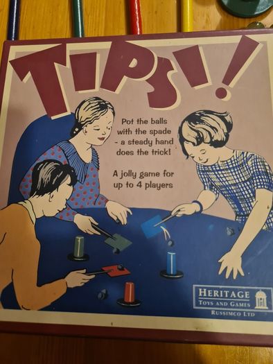 1930s Vintage Children's Toy. Game For 4. By Heritage Toys & Games. Russimco Ltd. In Mint Condition.