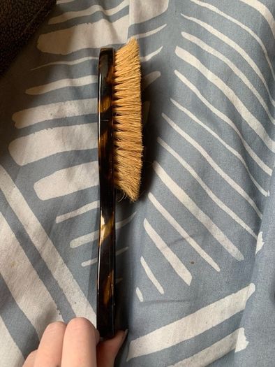 Hair brush boxed vanity set