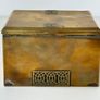 Early-1920s Art Deco WMF Oxidised Silver-plate (on brass) Tobacco Box Image 5
