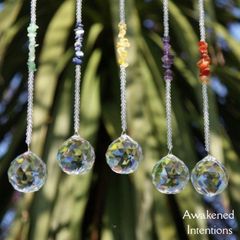 Crystal Feng Shui Gemstone Suncatchers