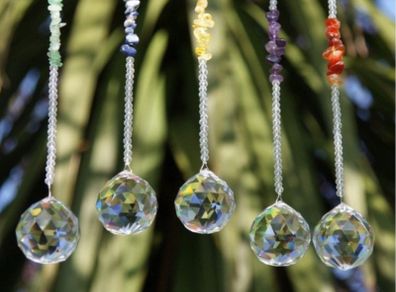 Crystal Feng Shui Gemstone Suncatchers